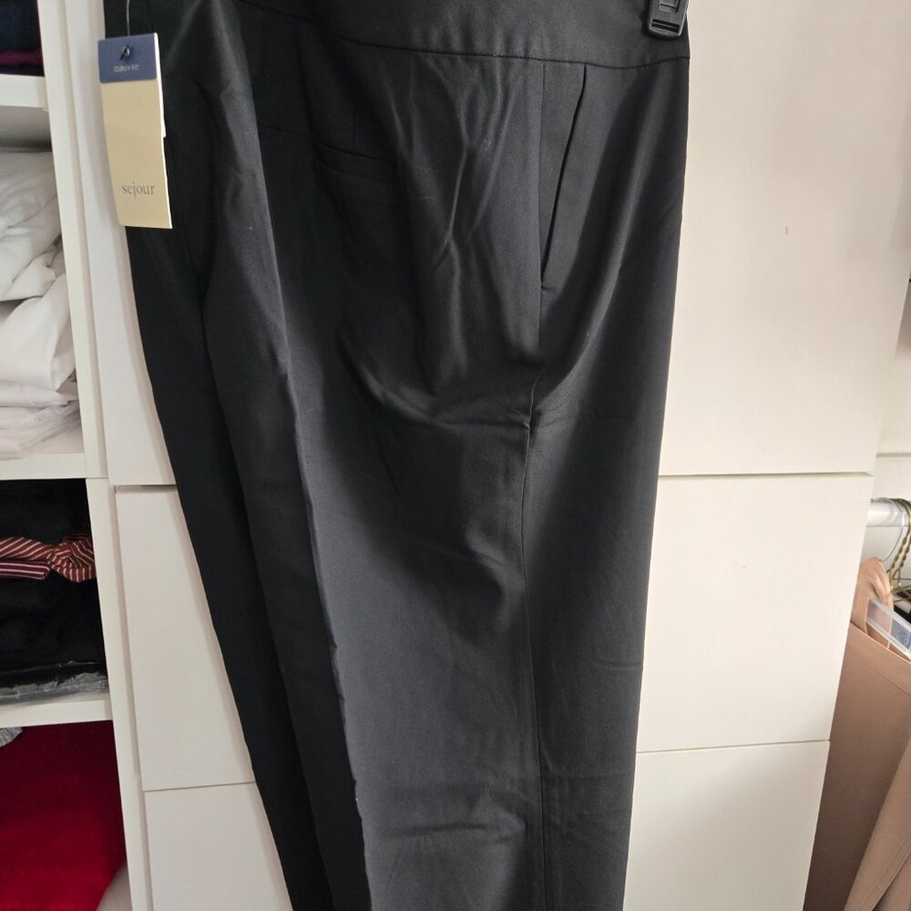 NWT Womens Sejour/Nordstrom Black Pants - 16W